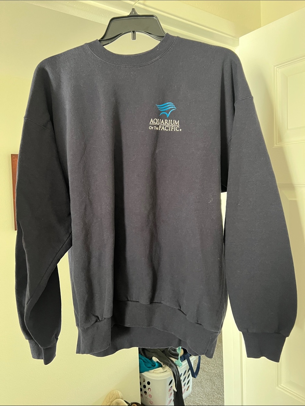 Women's Navy Crewneck Sweatshirt